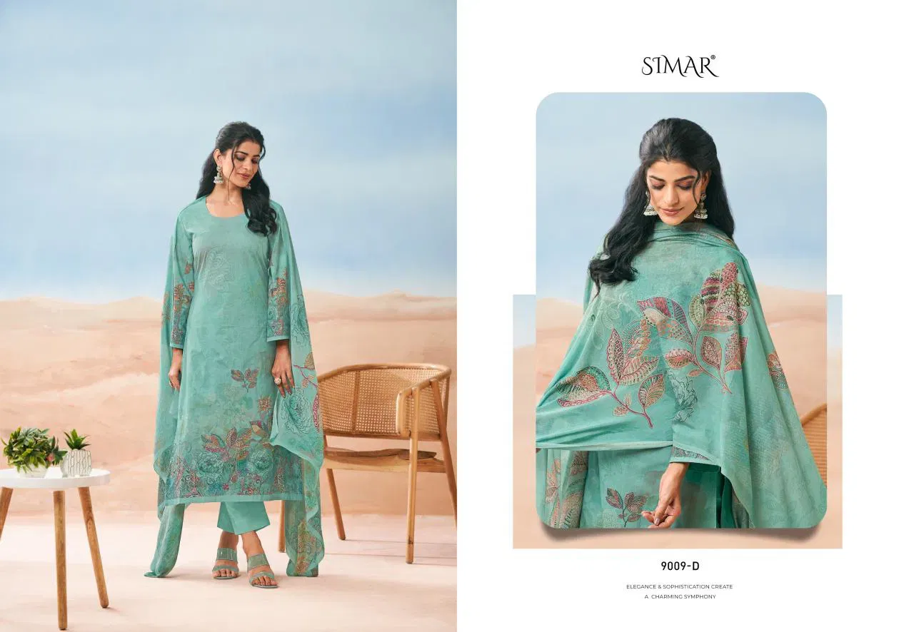 Beautiful Glossy Simar Nehmat Lawn Cotton Digital Print With Work Salwar Kameez Wholesale 2026
