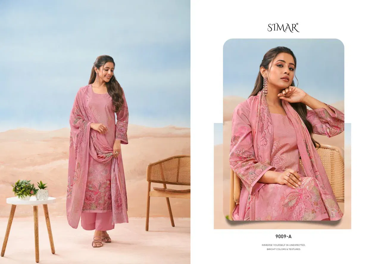 Beautiful Glossy Simar Nehmat Lawn Cotton Digital Print With Work Salwar Kameez Wholesale 2026
