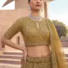 Anjani 2978 Alluring Designer Golden Lehenga Choli Collection Wholesale