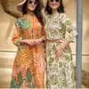 Mittoo Belt Vol 24 Rayon Printed Casual Wear One Piece Collection Wholesale