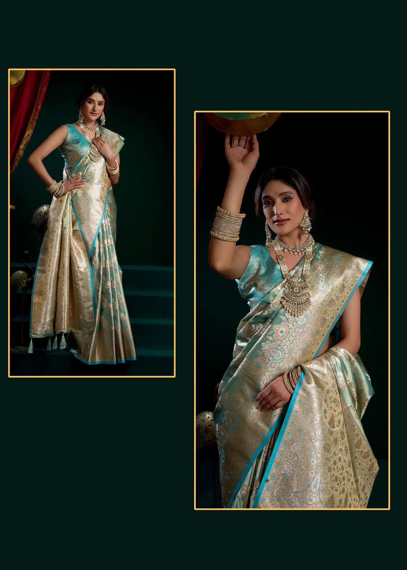 Stylish Gobuni Shreemati Satin Silk Fancy Pumpum Pallu Saree Collection Wholesale 2026