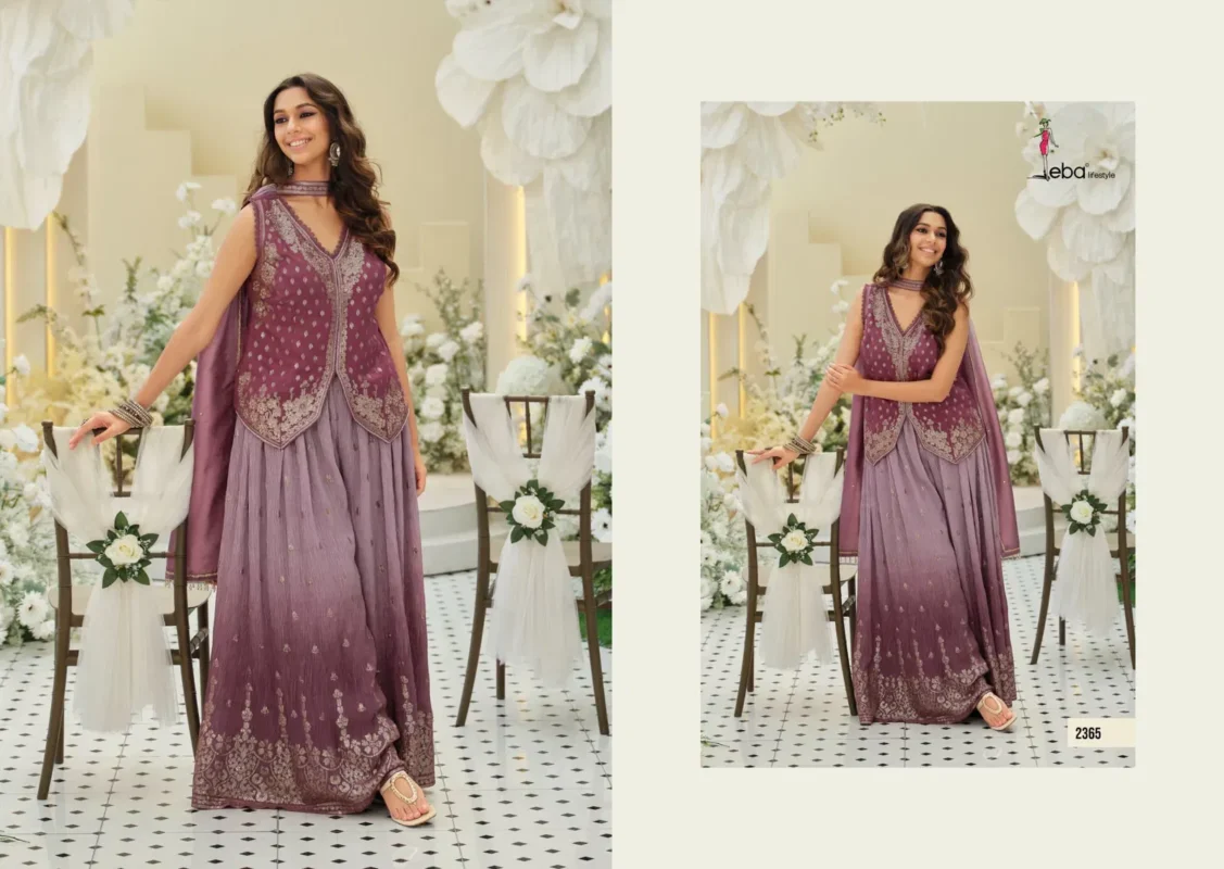 Stylish Eba Era Viscose With Embroidery Work Top Bottom And Dupatta Collection Wholesale 2026