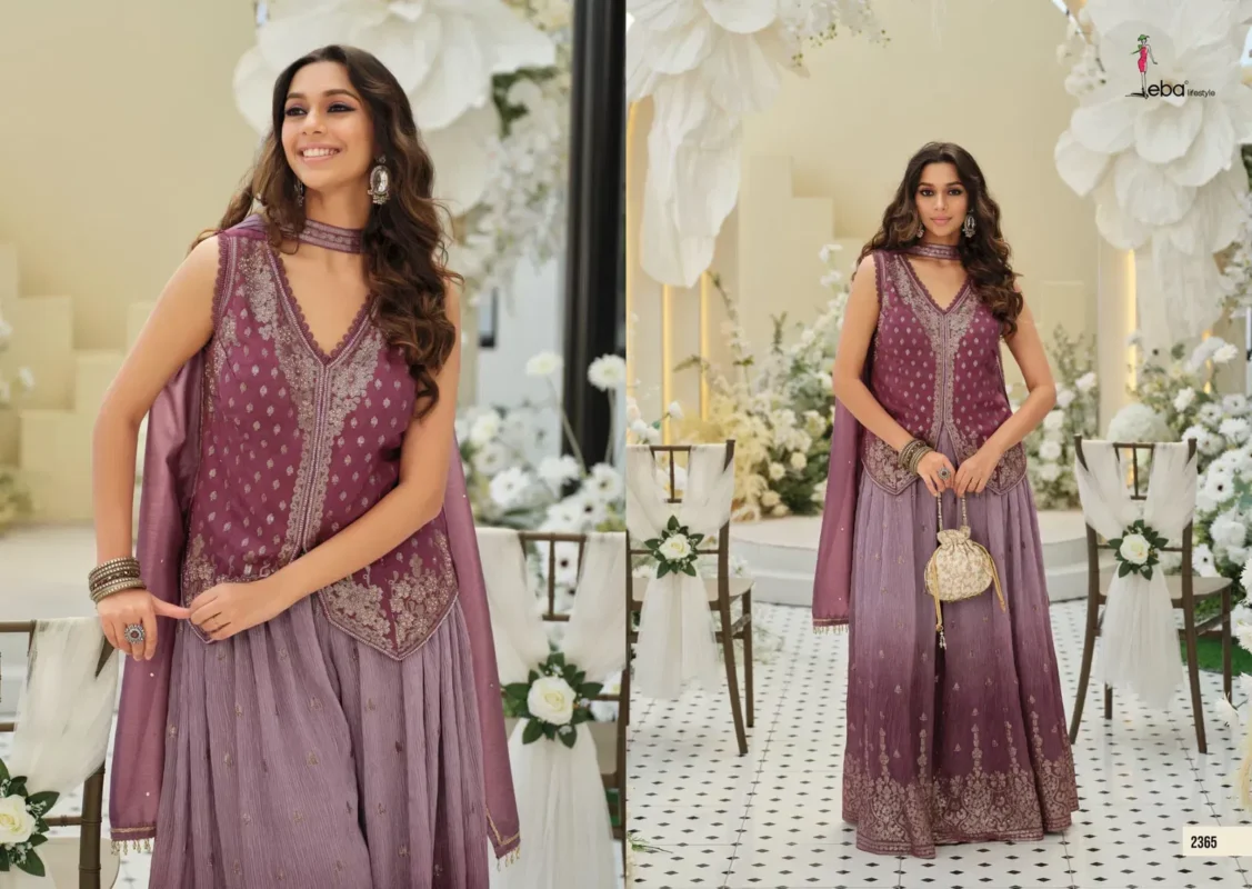 Stylish Eba Era Viscose With Embroidery Work Top Bottom And Dupatta Collection Wholesale 2026