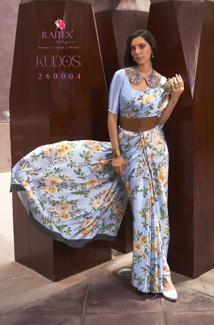 Stylish Rajtex Kudos Digital Print Saree Collection Wholesale 2026