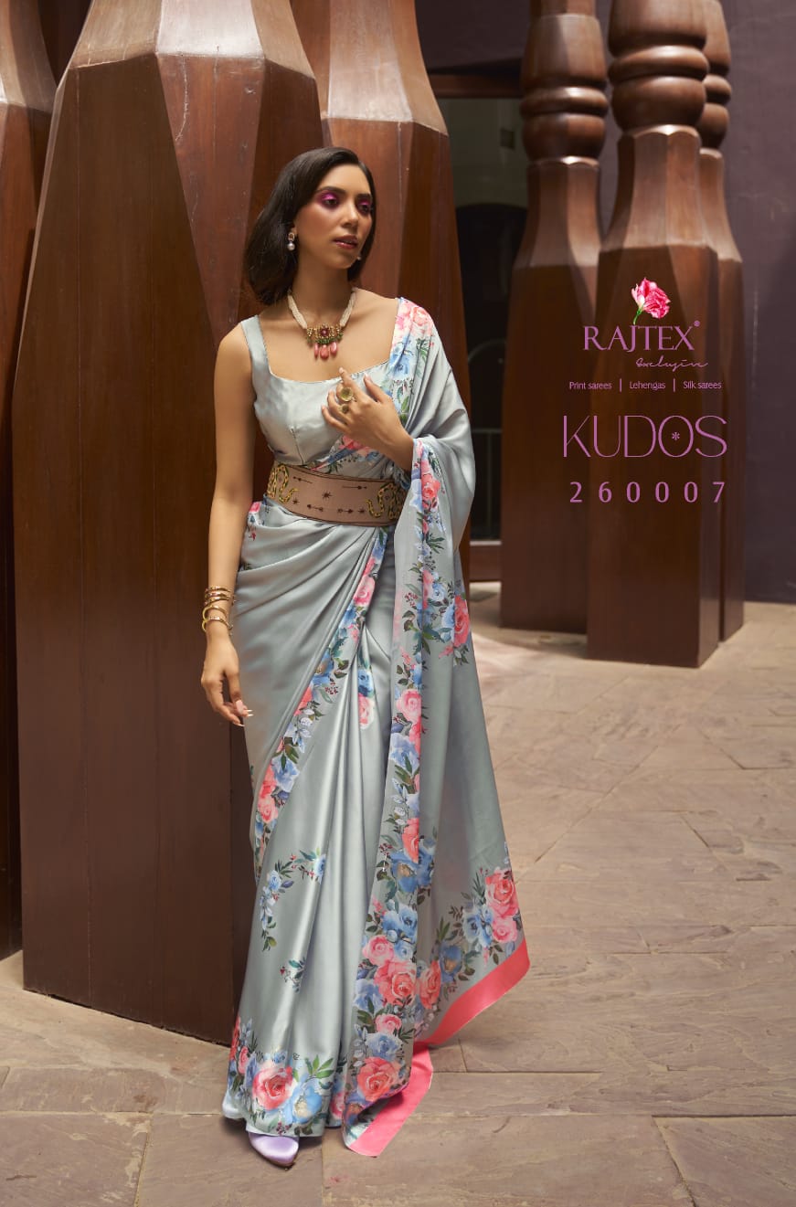 Stylish Rajtex Kudos Digital Print Saree Collection Wholesale 2026