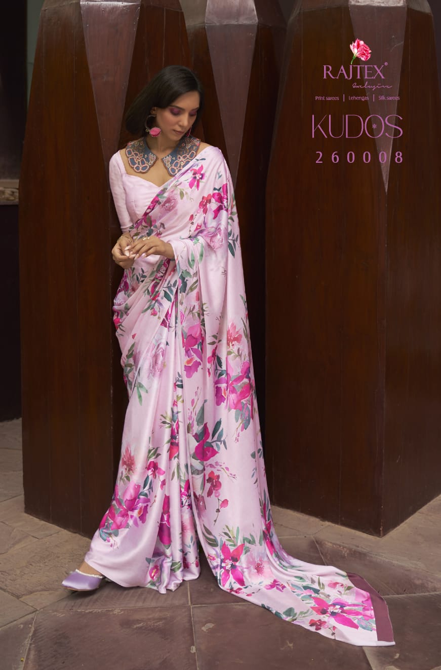 Stylish Rajtex Kudos Digital Print Saree Collection Wholesale 2026