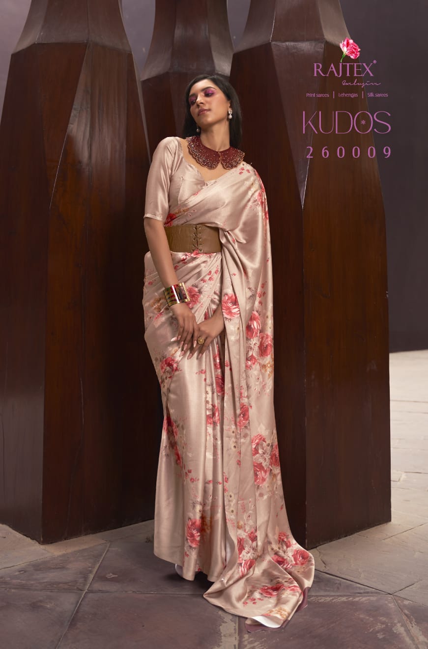 Stylish Rajtex Kudos Digital Print Saree Collection Wholesale 2026