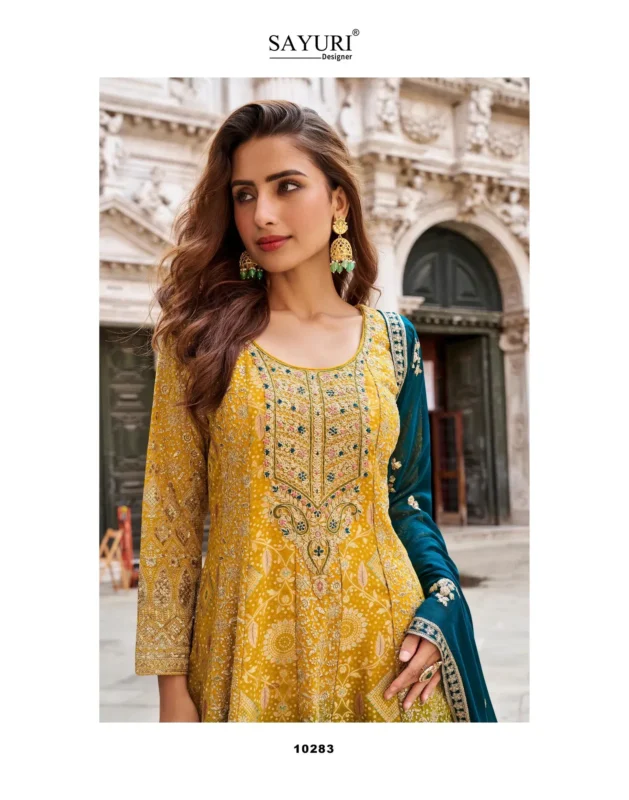 Buy Sayuri Sugandh Viscose Silk With Embroidered Work Top Bottom And Dupatta Collection Wholesale 2026 6 Buy Sayuri Sugandh Viscose Silk With Embroidered Work Top Bottom And Dupatta Collection Wholesale 2026