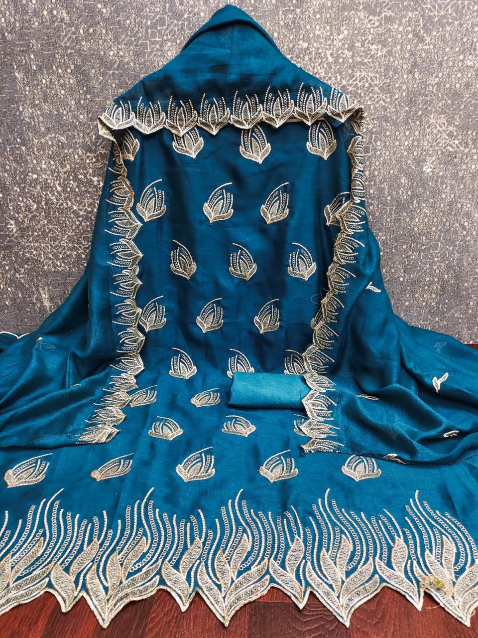 Stylish Designer Rashmi Vichitra Silk Multi Work Dress Material Collection Wholesale 2026