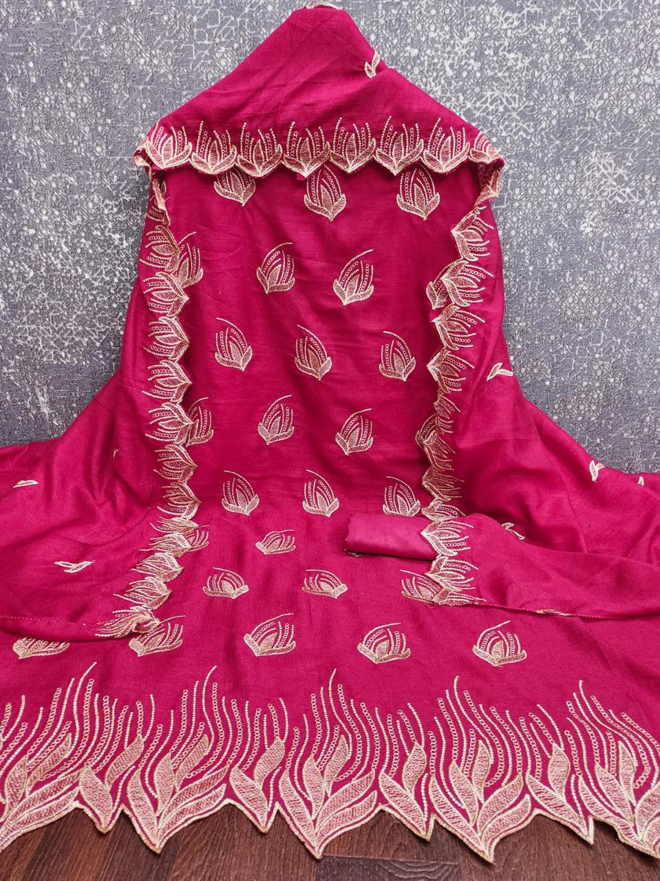 Stylish Designer Rashmi Vichitra Silk Multi Work Dress Material Collection Wholesale 2026
