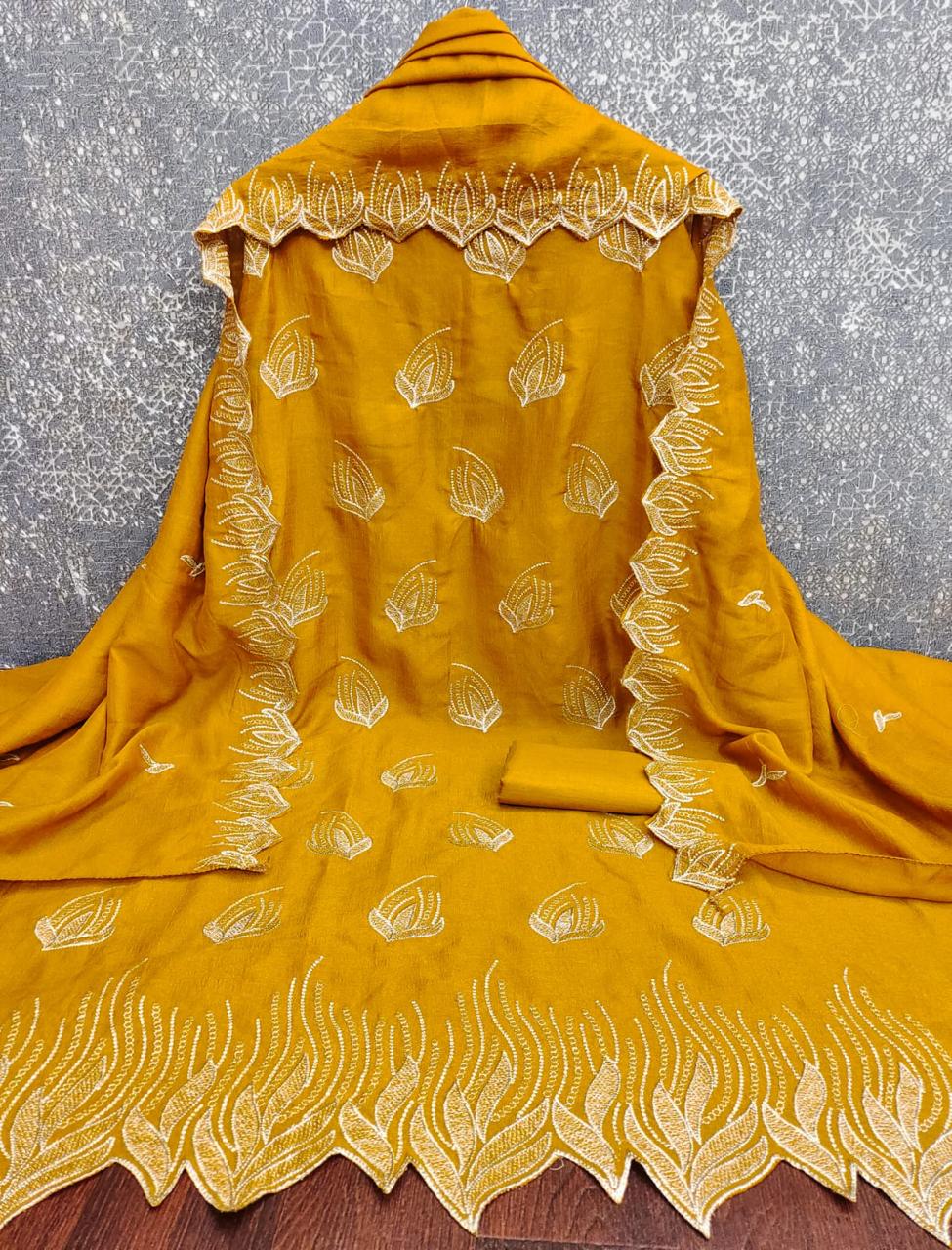 Stylish Designer Rashmi Vichitra Silk Multi Work Dress Material Collection Wholesale 2026