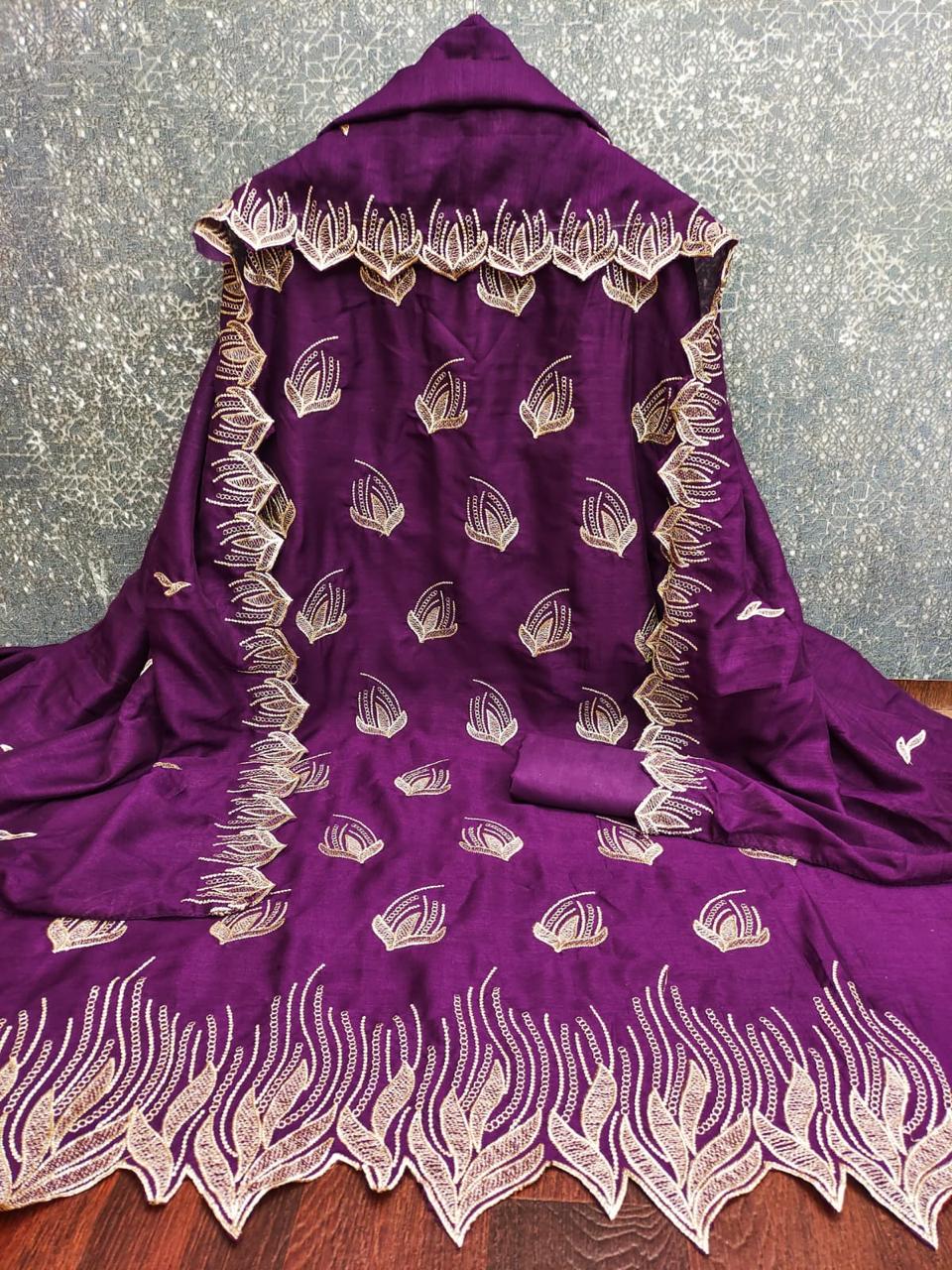 Stylish Designer Rashmi Vichitra Silk Multi Work Dress Material Collection Wholesale 2026