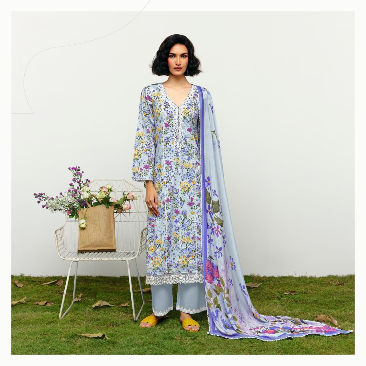 Beautiful Kimora Sohni Mehraab Lawn Cotton Digital Print With Work Salwar Kameez Collection Wholesale 2026