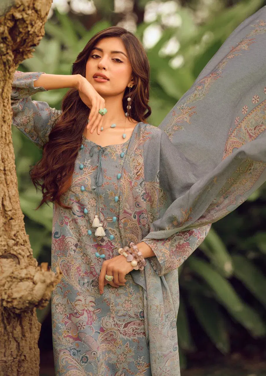 Latest Sanna Queen Pink Jam Cotton Digital Print Embroidery Work Salwar Kameez Collection Wholesale 2026