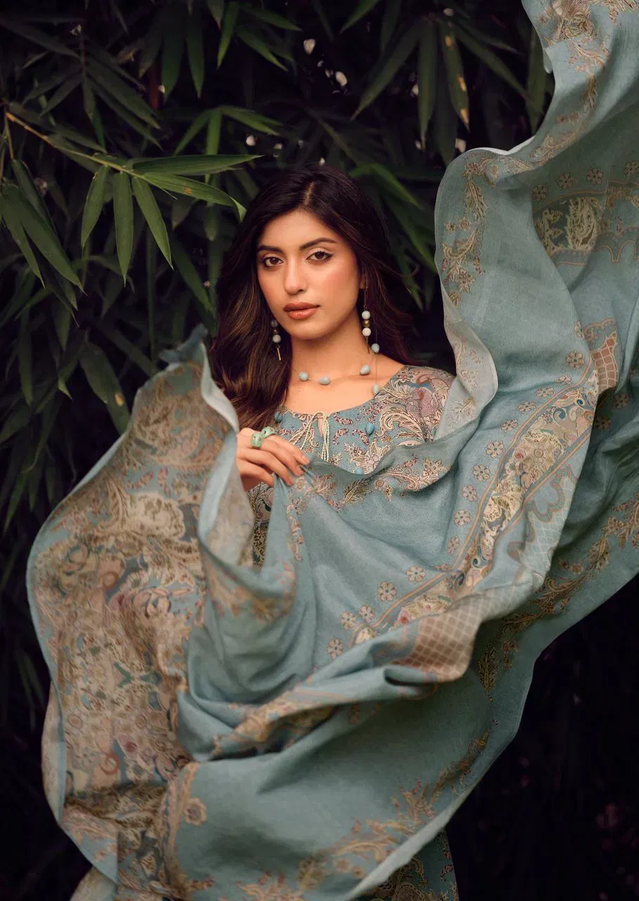 Latest Sanna Queen Pink Jam Cotton Digital Print Embroidery Work Salwar Kameez Collection Wholesale 2026