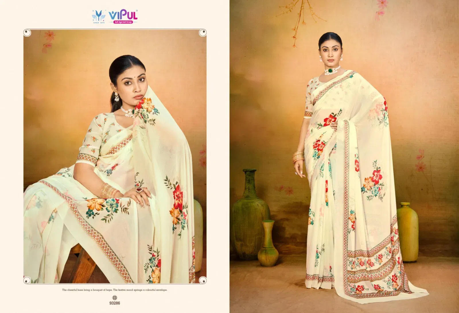 Launching Vipul Siddhi Vol 2 Georgette Casual Wear Saree Collection Wholesale 2026