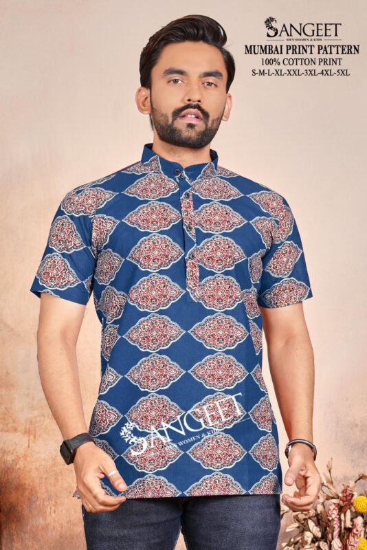 Latest Sangeet Mumbai Print Pattern Vol 3 Cotton Casual Wear Shirt Collection Wholesale 2026 3 Latest Sangeet Mumbai Print Pattern Vol 3 Cotton Casual Wear Shirt Collection Wholesale 2026
