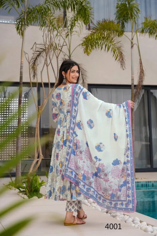 Launching Vyoma Vol 4 Muslin Digital Printed Top Bottom And Dupatta Festival Wear Collection Wholesale 2026