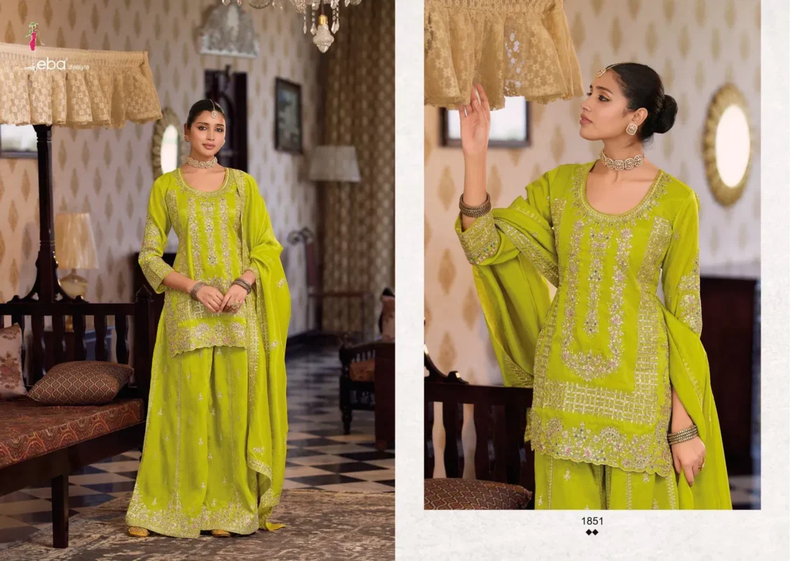 Latest Eba Aafrin Nx Chinon With Embroidery Work Top Bottom And Dupatta Collection Wholesale 2026 5 Latest Eba Aafrin Nx Chinon With Embroidery Work Top Bottom And Dupatta Collection Wholesale 2026