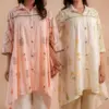 Naisha K 648 Cotton With Work Casual Wear Kurti Collection Wholesale