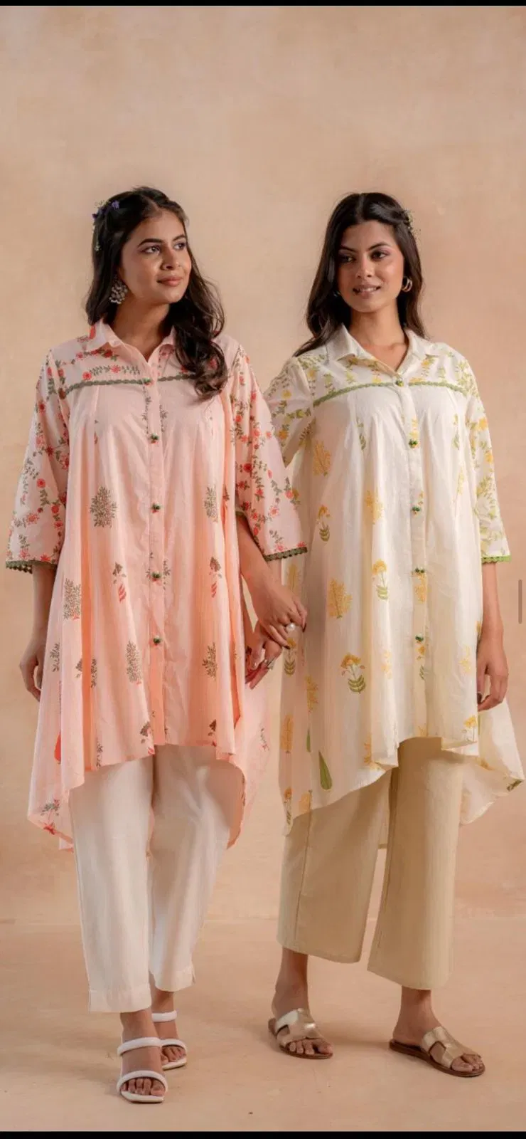 Stylish Naisha K 648 Cotton With Work Casual Wear Kurti Collection Wholesale 2026