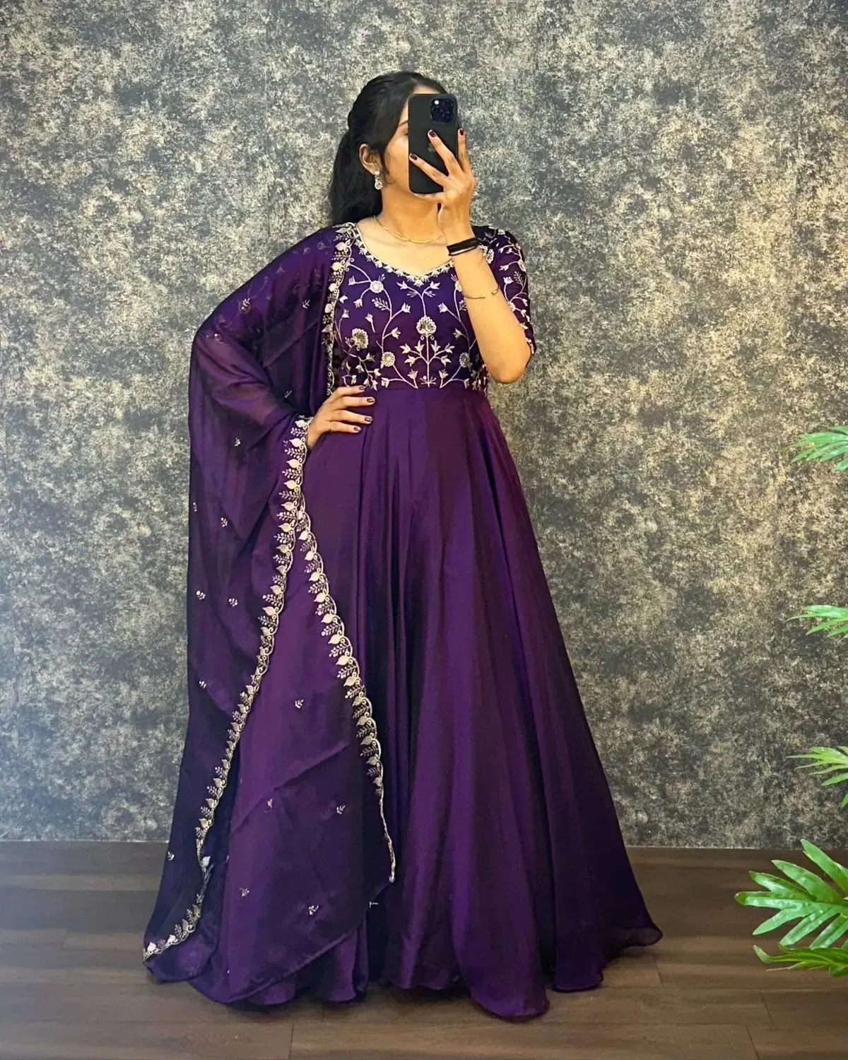 Launching Laisha 01 Vichitra With Embroidery Work Gown And Dupatta Collection Wholesale 2026