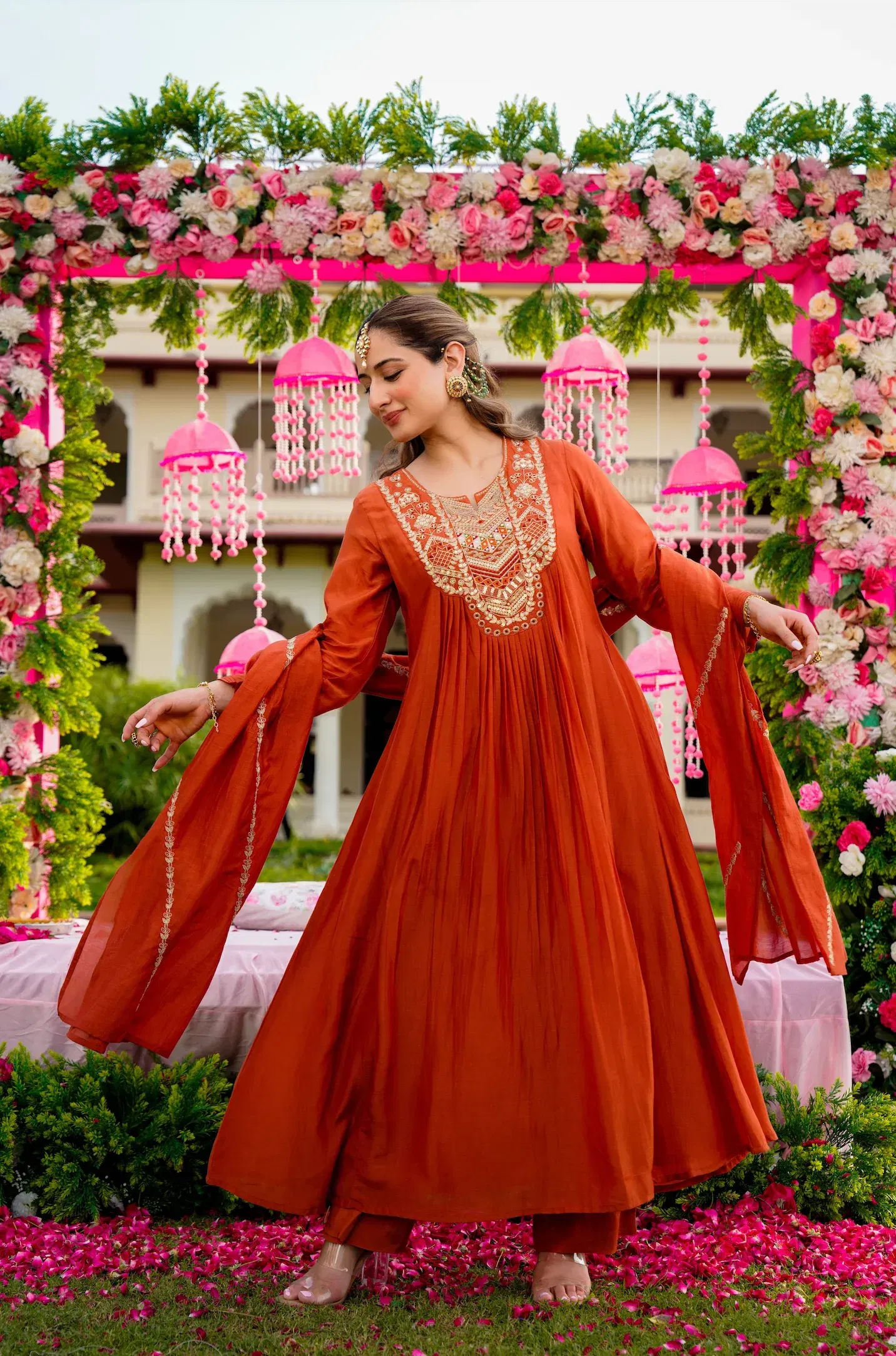 Beautiful Lipsa 01 Vichitra Silk With Embroidery Work Top Bottom And Dupatta Collection Wholesale 2026