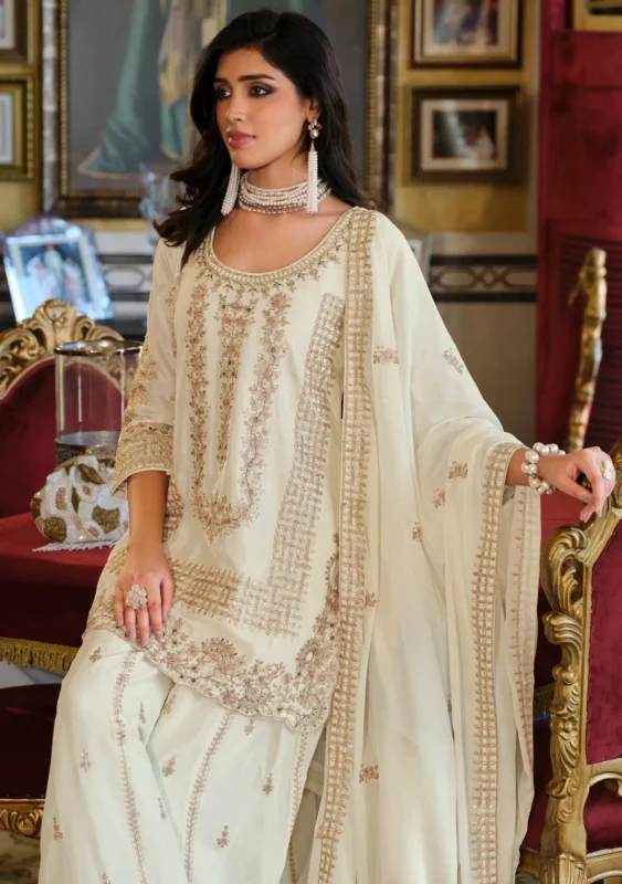Buy Eba Afrin Black And White Chinon Embroidery Work Top Bottom And Dupatta Collection Wholesale 2026 6 Buy Eba Afrin Black And White Chinon Embroidery Work Top Bottom And Dupatta Collection Wholesale 2026