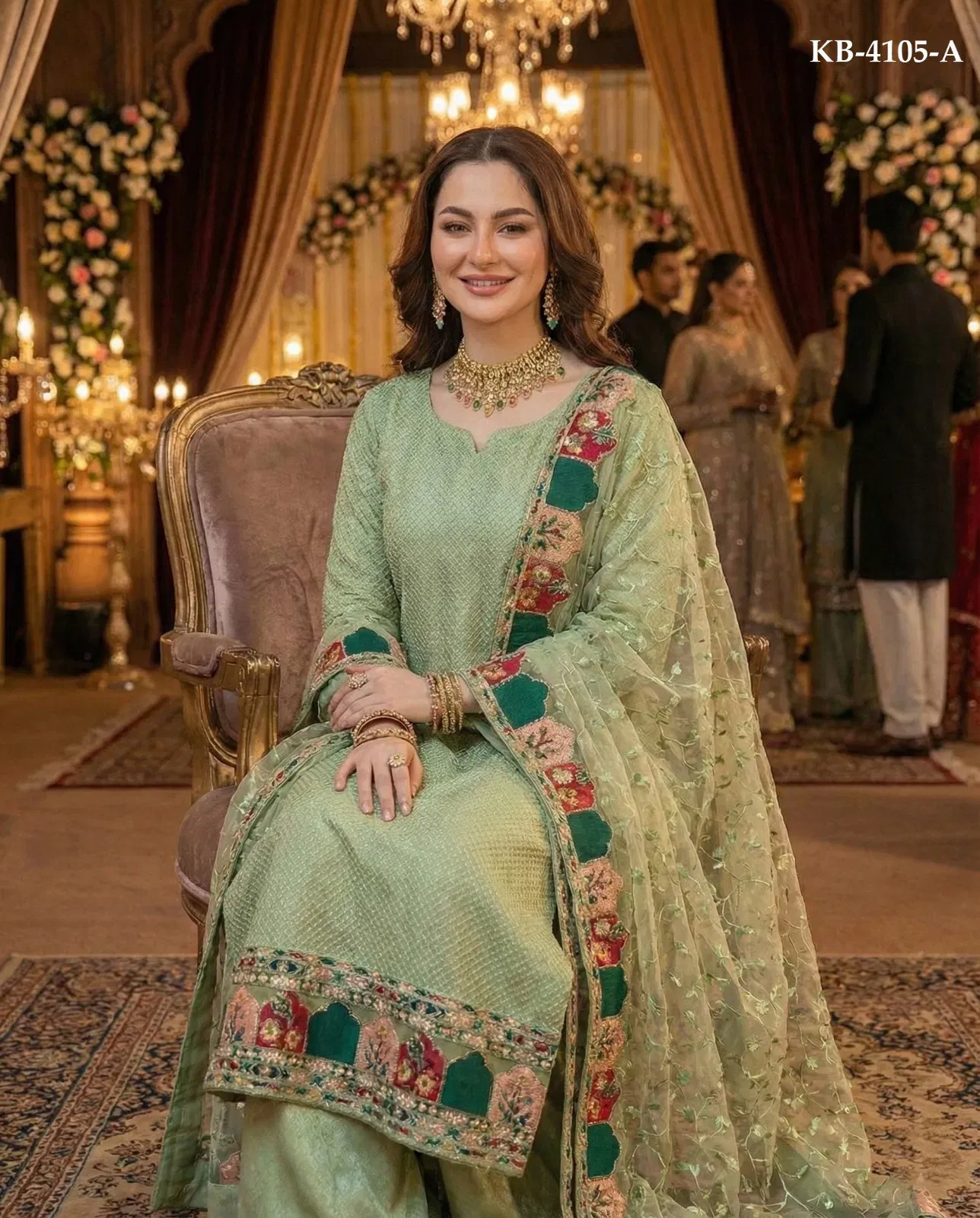 Latest Kb 4105 Super Hit Faux Georgette Eid Special Collection Wholesale 2026