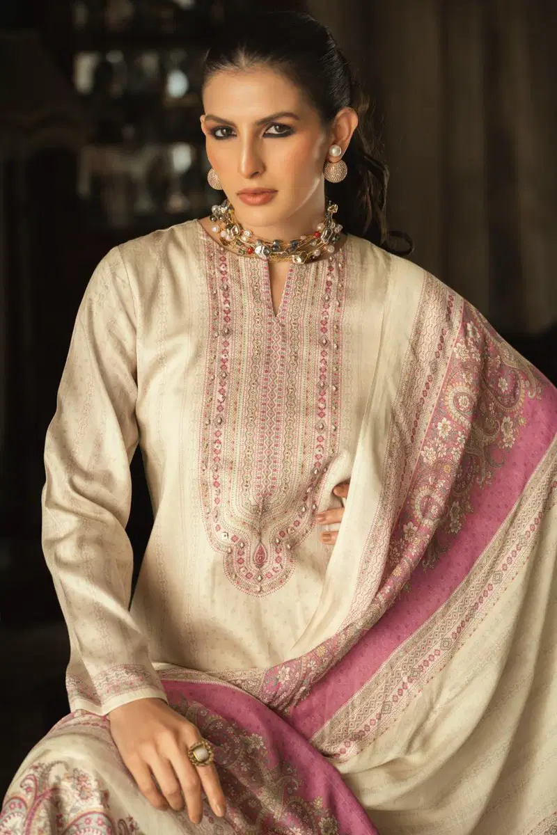 Stylish Prm Leora Jam Silk Digital Print With Handwork Salwar Kameez Wholesale 2026