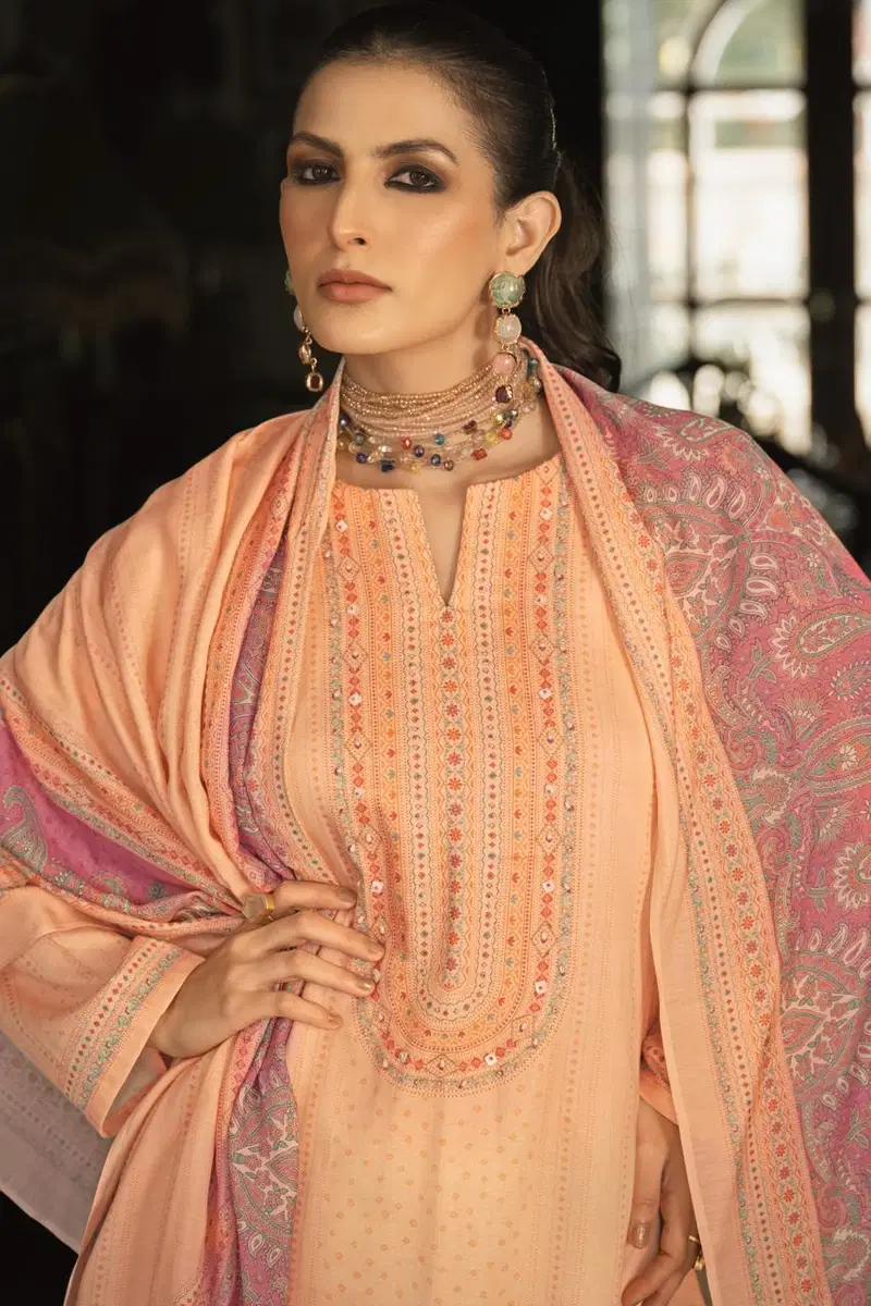 Stylish Prm Leora Jam Silk Digital Print With Handwork Salwar Kameez Wholesale 2026