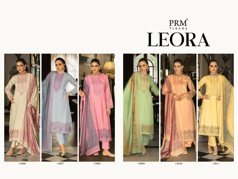 Stylish Prm Leora Jam Silk Digital Print With Handwork Salwar Kameez Wholesale 2026