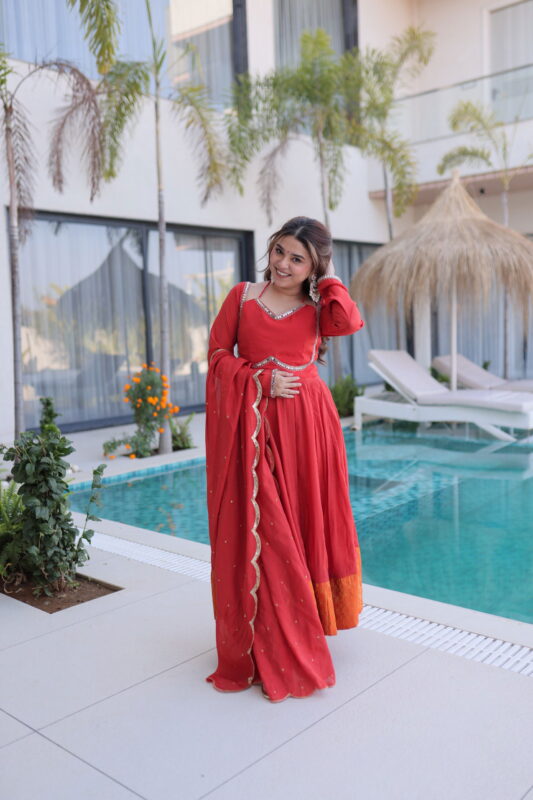 Beautiful Lekha KA 1237 Mal Chanderi MIrror Lace Work Kurti Bottom With Dupatta Wholesale 2026