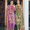 Riaz Arts Farah Cambric Cotton With Embroidered Work Dress Material Wholesale