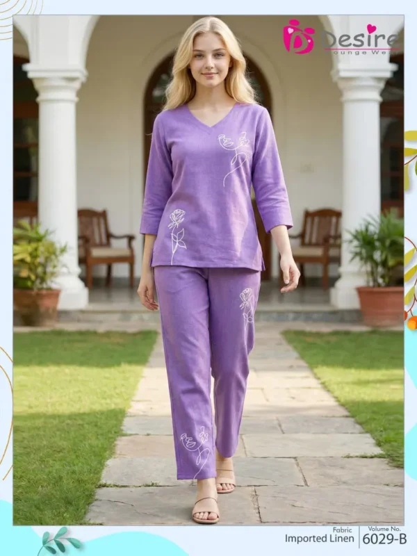 Stylish Desire Premium Series 2 Imported Linen Top With Bottom Collection Wholesale 2026