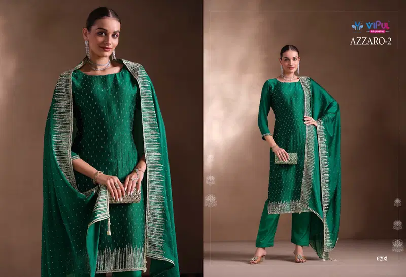 Beautiful Vipul Azzaro Vol 2 Georgette Swarovski Work Salwar Kameez Wholesale 2026