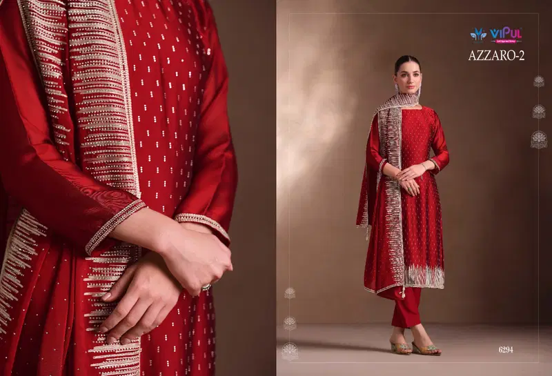 Beautiful Vipul Azzaro Vol 2 Georgette Swarovski Work Salwar Kameez Wholesale 2026