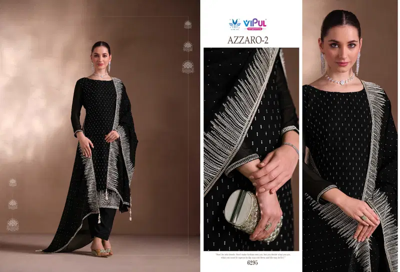 Beautiful Vipul Azzaro Vol 2 Georgette Swarovski Work Salwar Kameez Wholesale 2026