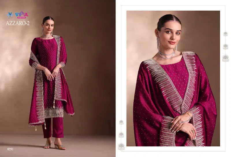 Beautiful Vipul Azzaro Vol 2 Georgette Swarovski Work Salwar Kameez Wholesale 2026
