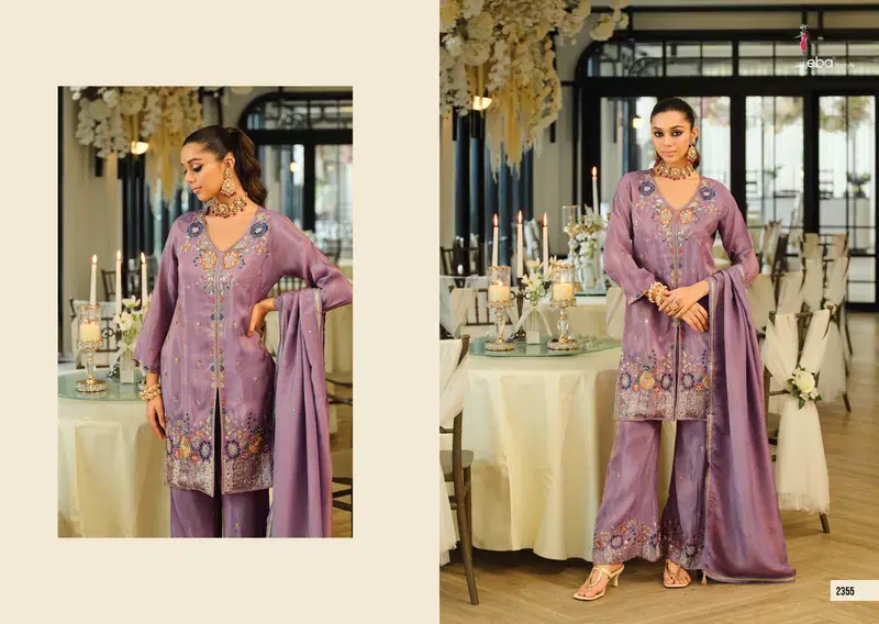 Buy Eba Sanvi 2355 Simar With Beats Work Designer Top Bottom And Dupatta Wholesale 2026