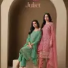 Vipul Juliet Chiffon Embroidered Designer Salwar Kameez Wholesale
