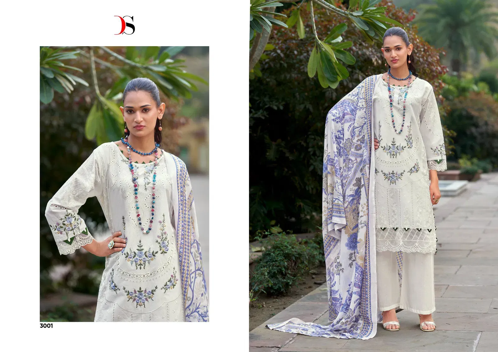 Latest Deepsy Maria B Luxe Vol 3 Chiffon Dupatta Cotton Pakistani Salwar Kameez Wholesale 2026