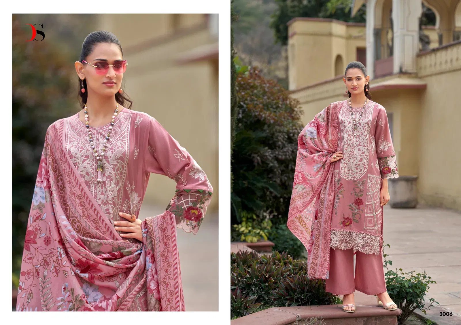 Latest Deepsy Maria B Luxe Vol 3 Chiffon Dupatta Cotton Pakistani Salwar Kameez Wholesale 2026