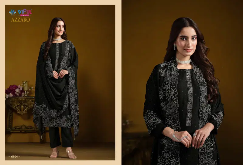Beautiful Vipul Azzaro Georgette Embroidery Salwar Kameez Collection Wholesale 2026