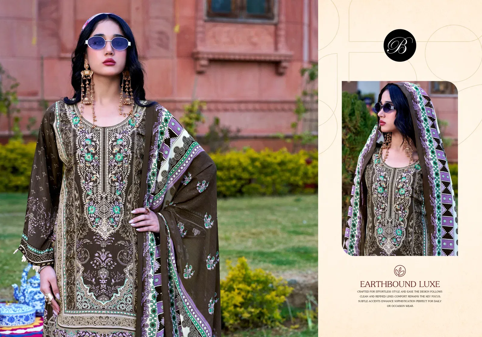 Launching Belliza Rangreza Crepe With Embroidery Work Dress Material Collection Wholesale 2026