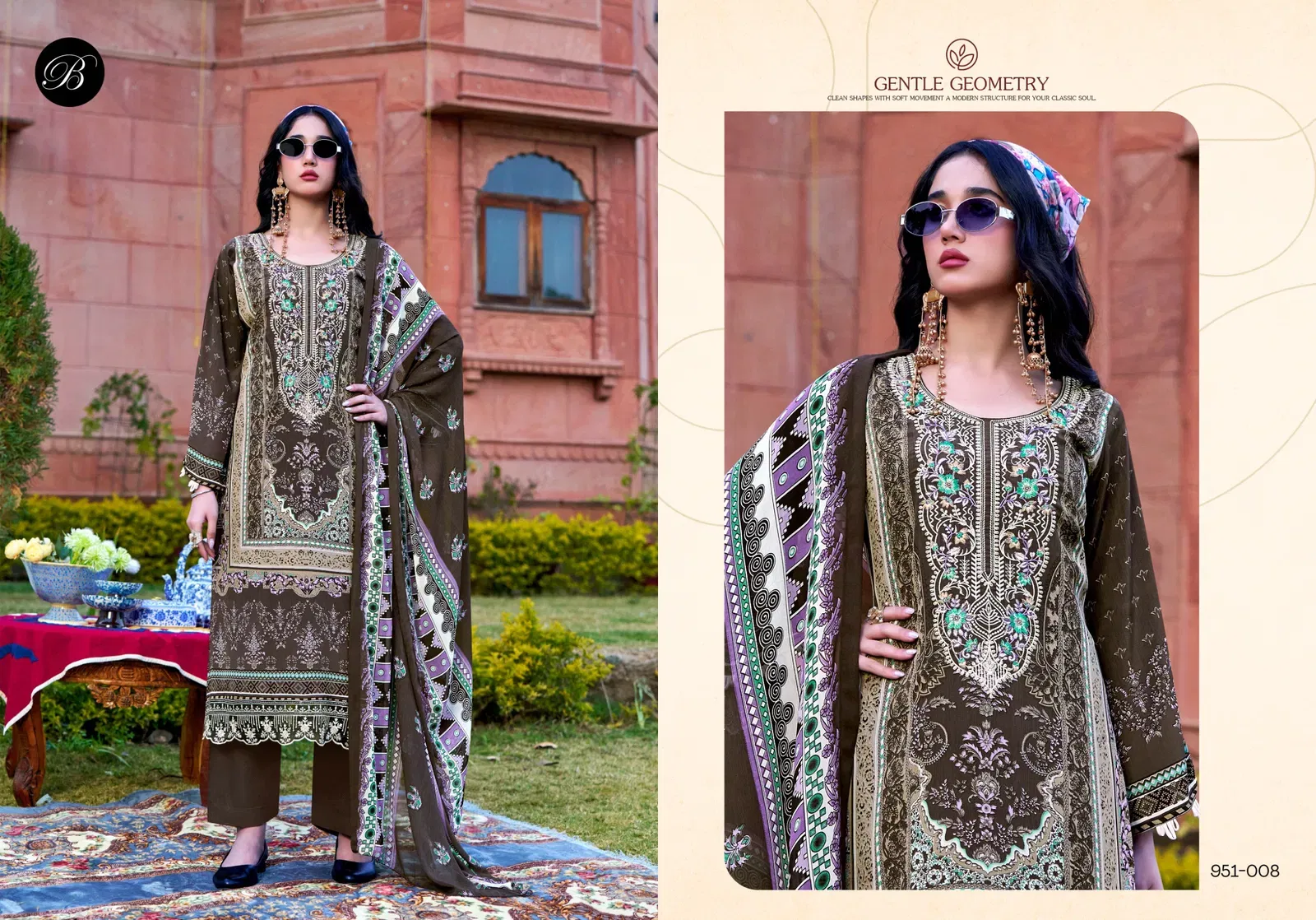Launching Belliza Rangreza Crepe With Embroidery Work Dress Material Collection Wholesale 2026