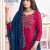 Vishnu Naaira Vol 6 Vichitra Blooming With Work Dress Material Wholesale