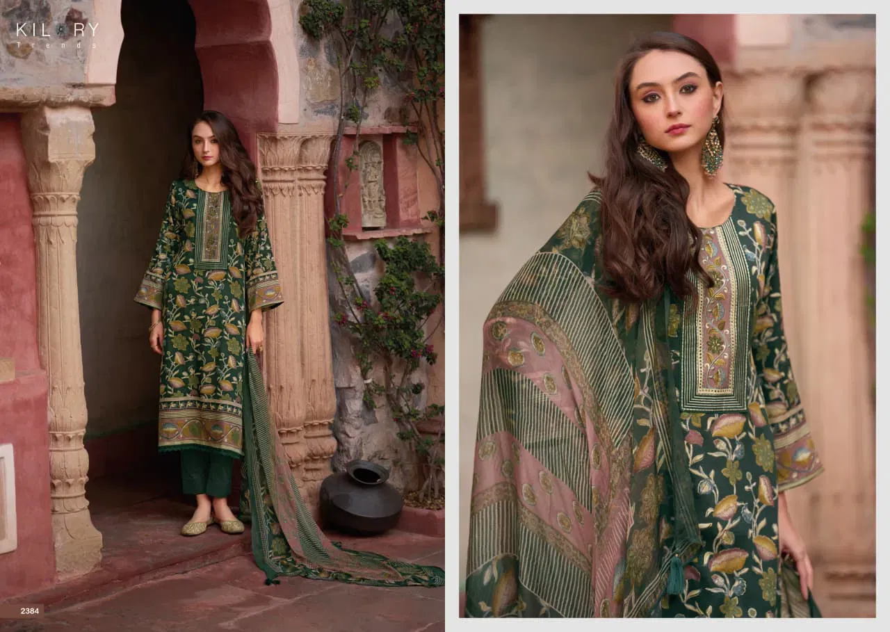 Buy Kilory Kalamkari Jam Cotton Digital Foil Print With Work Salwar Kameez Wholesale 2026