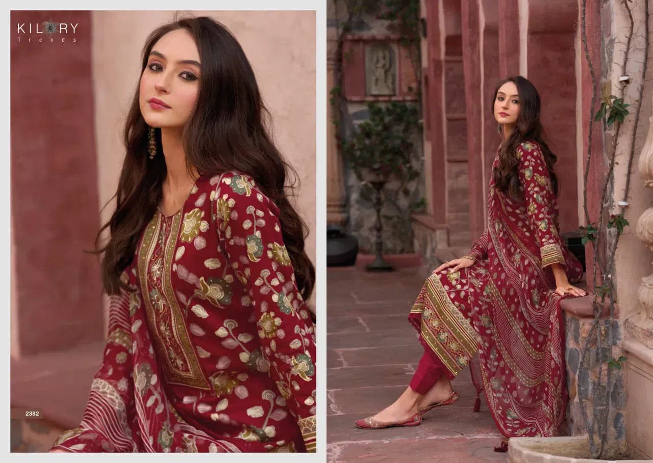 Buy Kilory Kalamkari Jam Cotton Digital Foil Print With Work Salwar Kameez Wholesale 2026