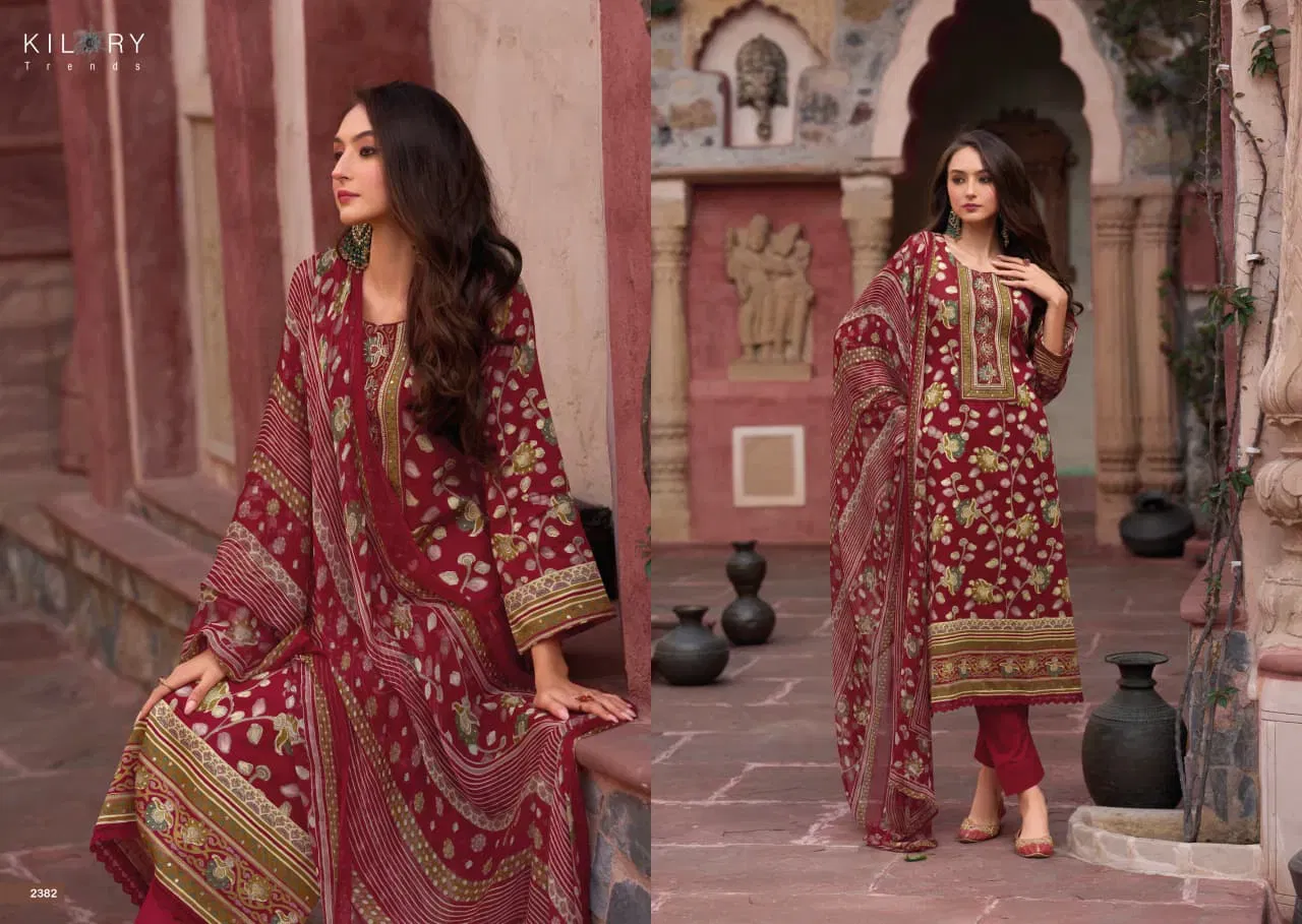 Buy Kilory Kalamkari Jam Cotton Digital Foil Print With Work Salwar Kameez Wholesale 2026